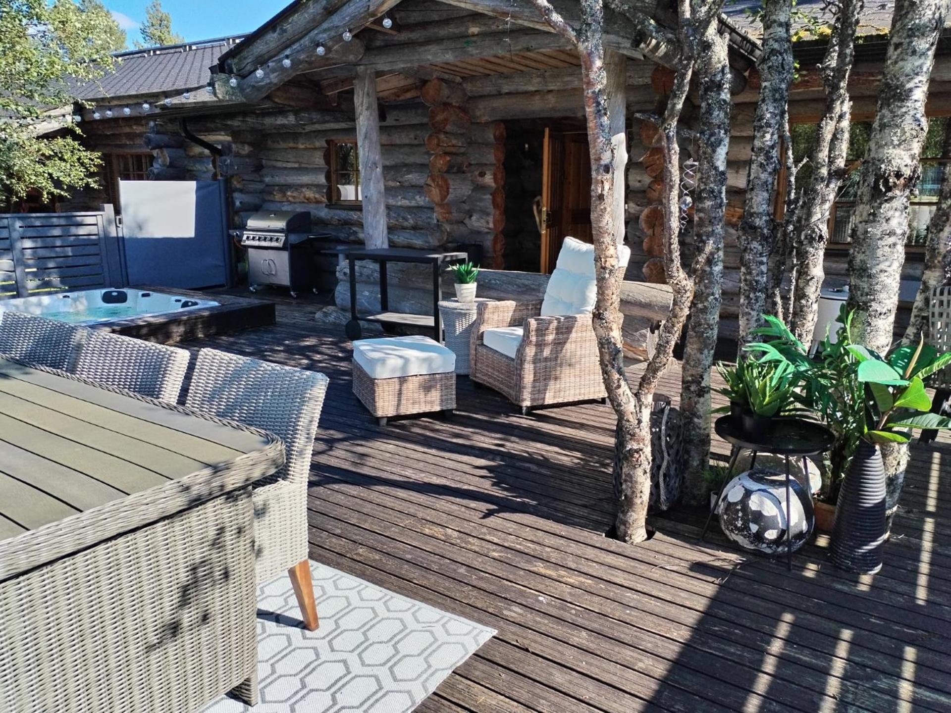 Kuukkeli Log Houses Teerenpesae - Premium Suite A48 Saariselka Exteriér fotografie