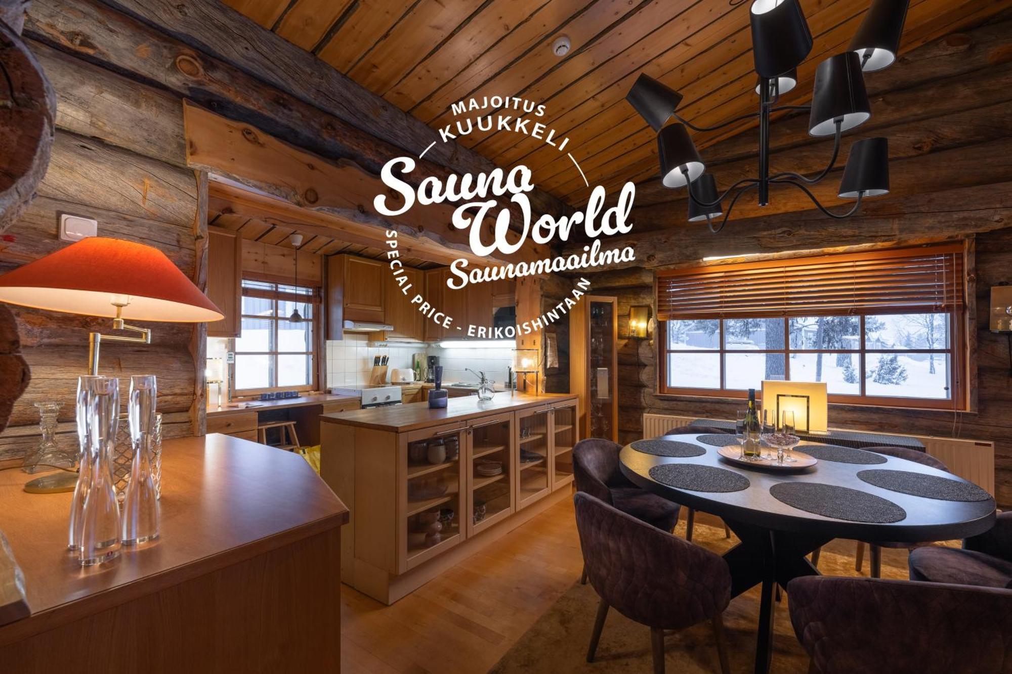 Kuukkeli Log Houses Teerenpesae - Premium Suite A48 Saariselka Exteriér fotografie