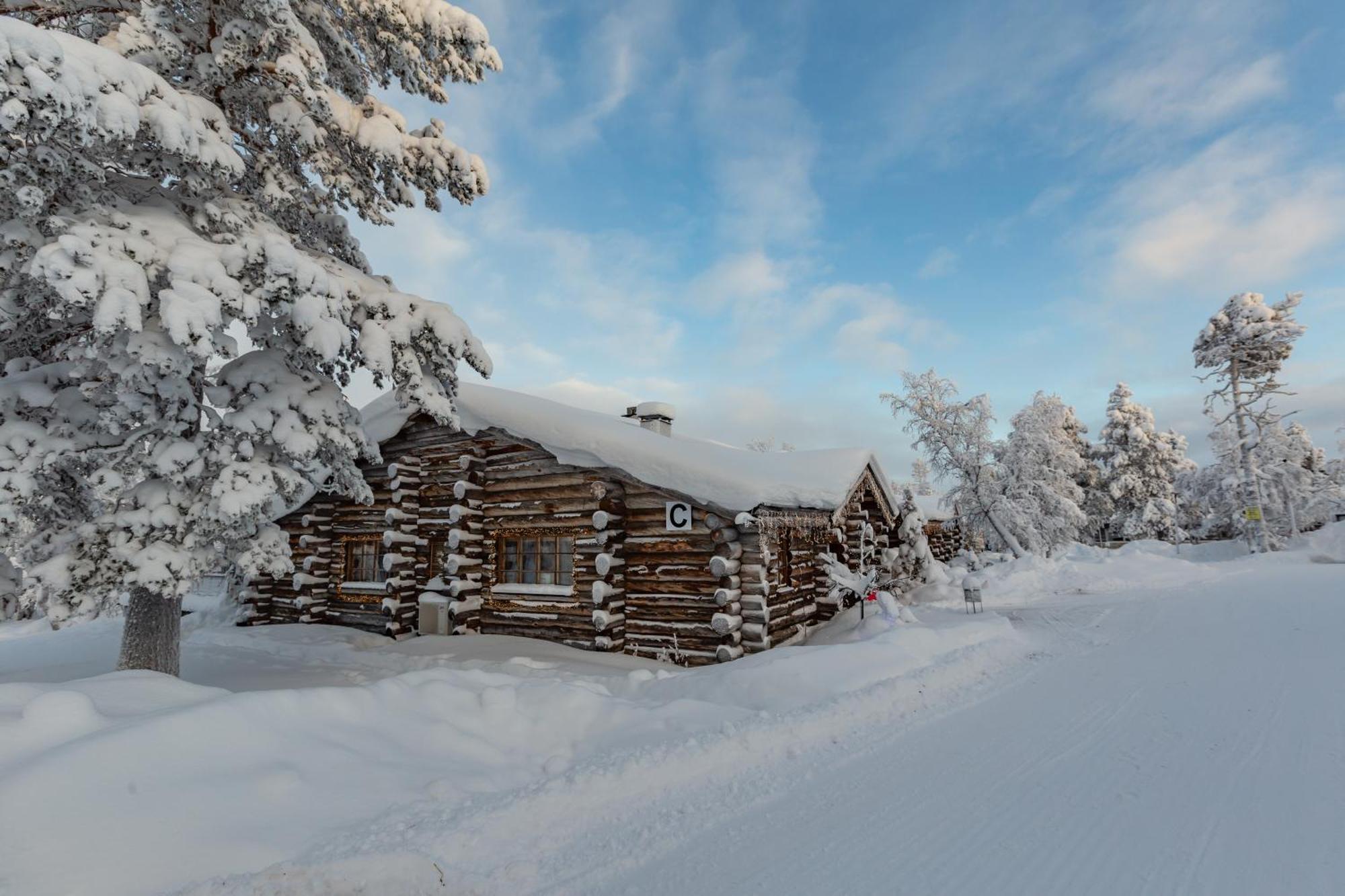 Kuukkeli Log Houses Teerenpesae - Premium Suite A48 Saariselka Exteriér fotografie