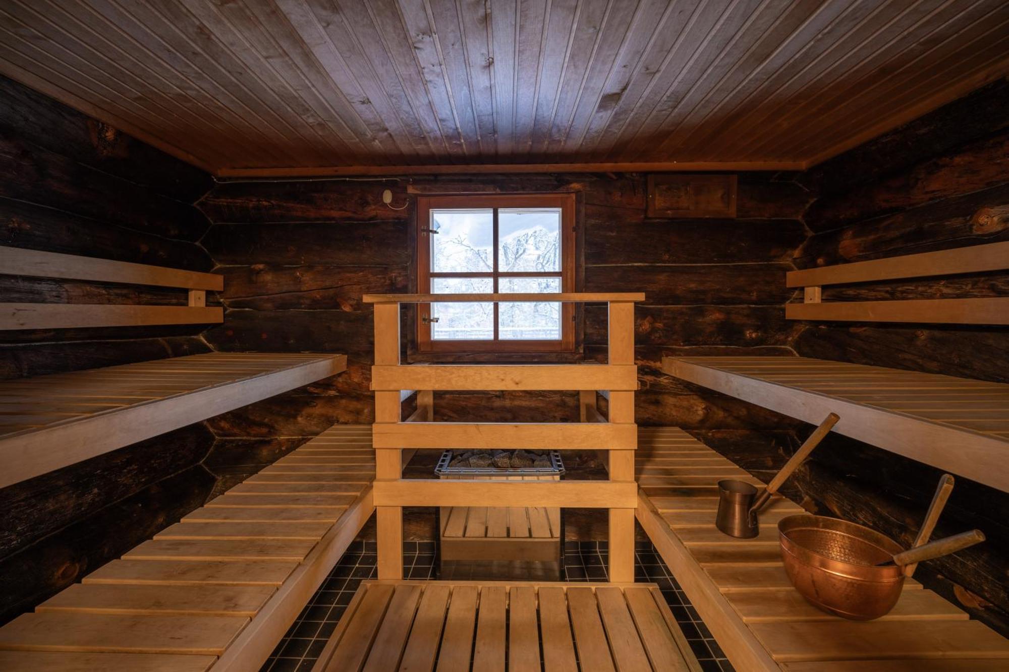 Kuukkeli Log Houses Teerenpesae - Premium Suite A48 Saariselka Exteriér fotografie