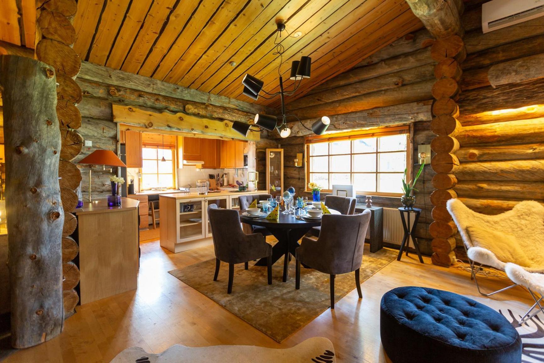 Kuukkeli Log Houses Teerenpesae - Premium Suite A48 Saariselka Exteriér fotografie