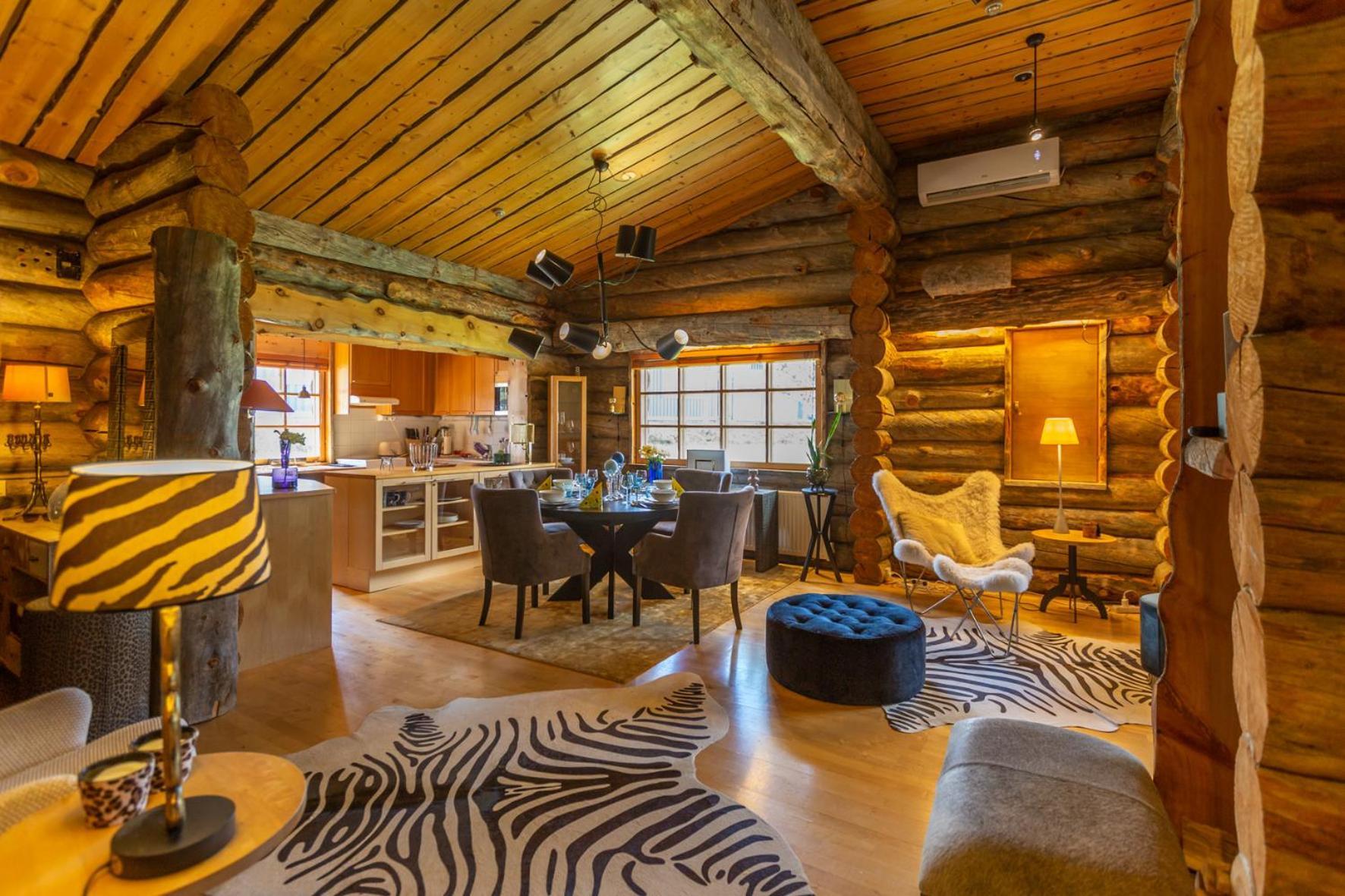 Kuukkeli Log Houses Teerenpesae - Premium Suite A48 Saariselka Exteriér fotografie