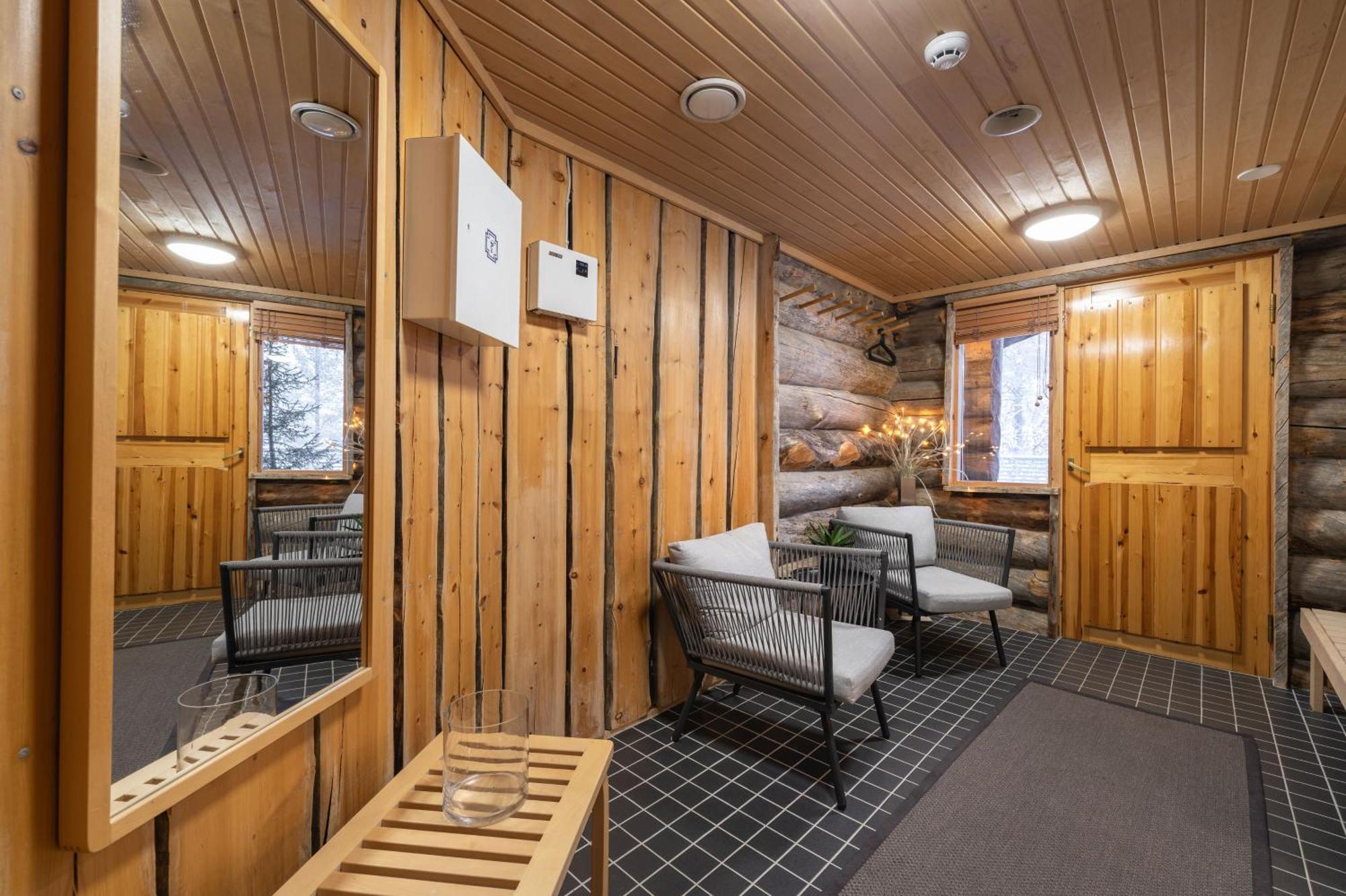Kuukkeli Log Houses Teerenpesae - Premium Suite A48 Saariselka Exteriér fotografie