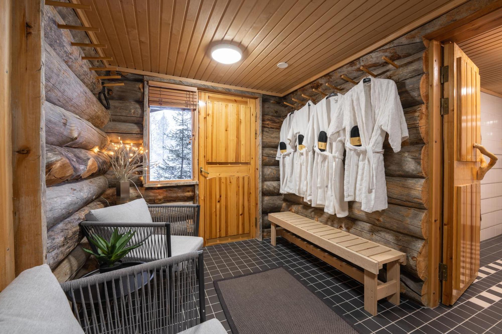Kuukkeli Log Houses Teerenpesae - Premium Suite A48 Saariselka Exteriér fotografie